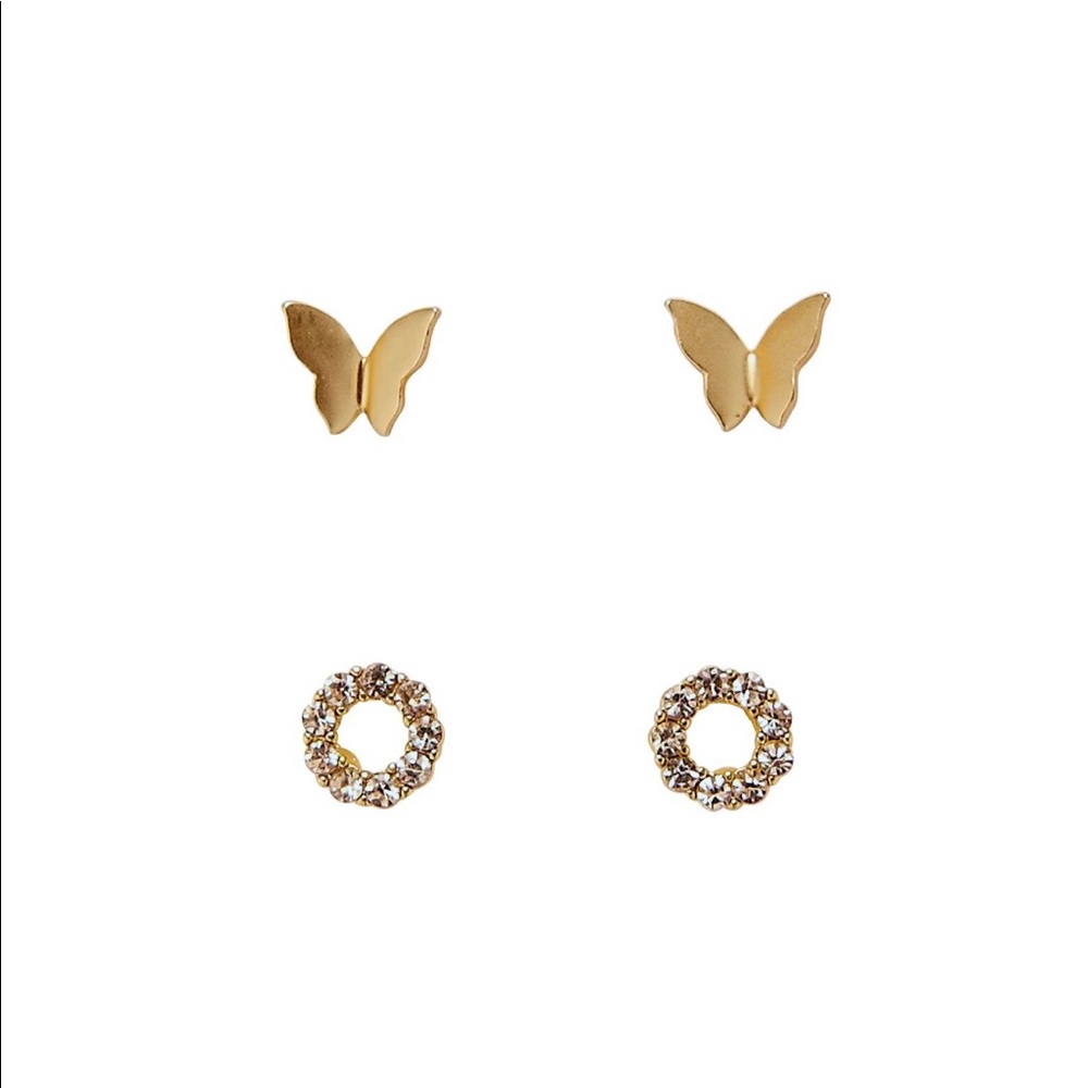 5/$20 Bops Butterfly Earrings Set - Picture 3 of 7